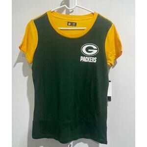 Green Bay Packers NFL Women's T-Shirt Tee Team Apparel SIZE LARGE NWT